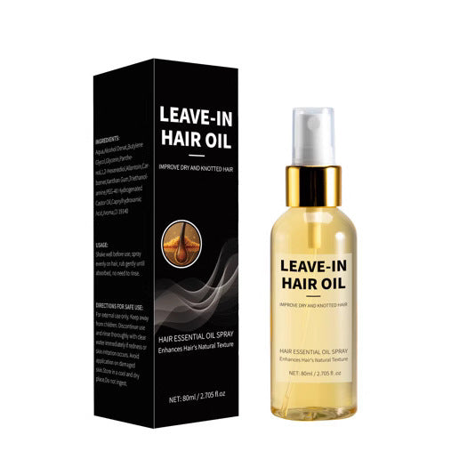 Wash-Free Hair Oil Spray (80ml)